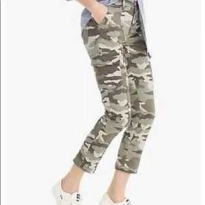 J crew camo pants